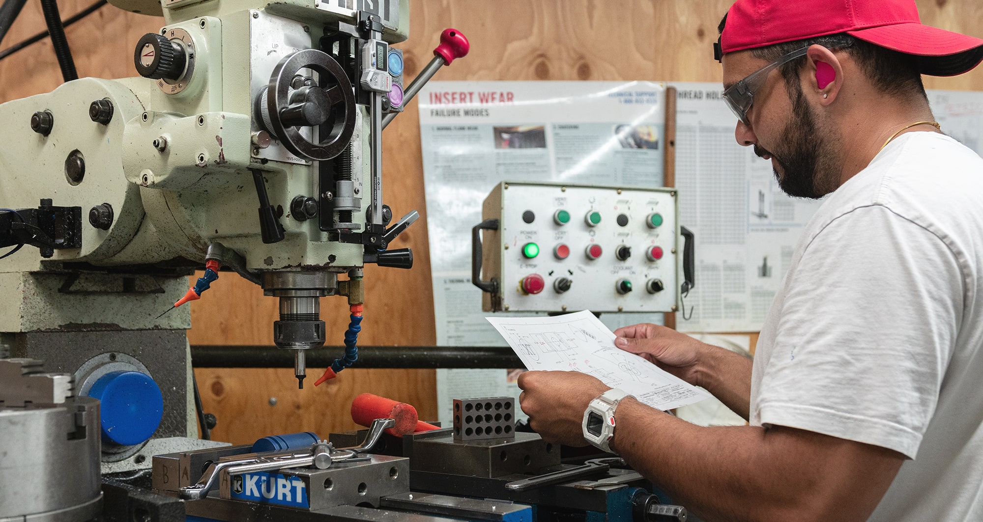 vancouver machine shop promotional photography